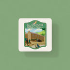 All Creatures Great and Small Skeldale House Darrowby Coaster